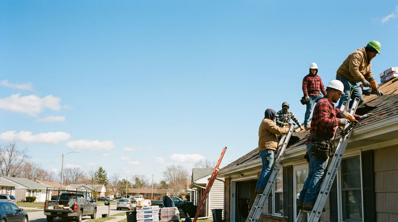 Roofing in Morral, OH near me